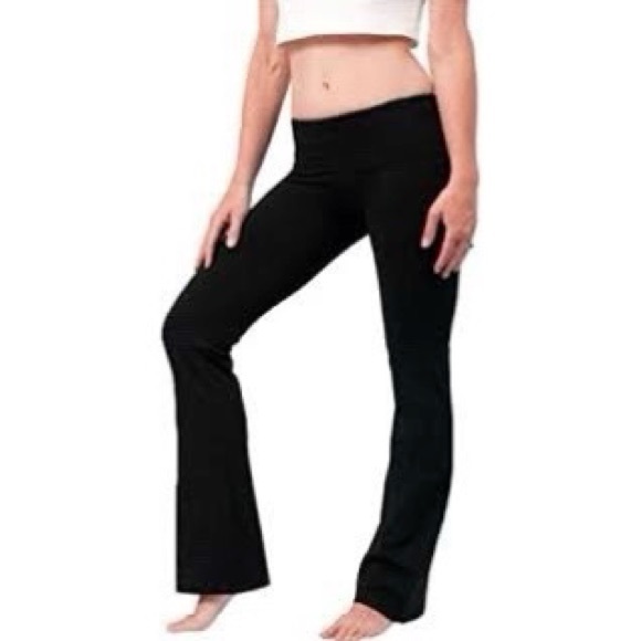 Hard tail fold over yoga pants.  New with tags - Picture 2 of 2